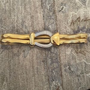 Two Tone Slinky Belt